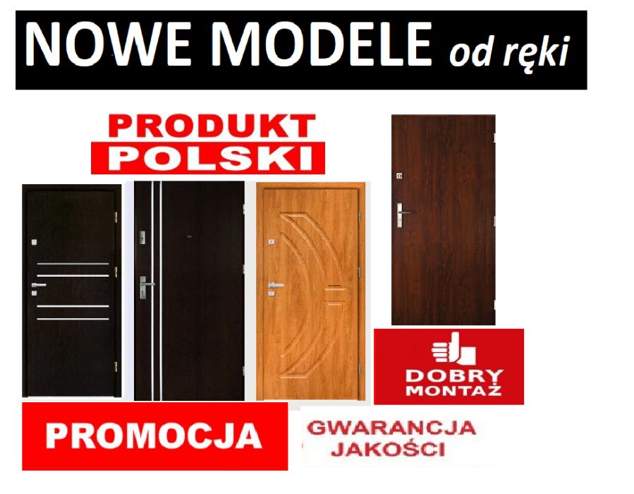 Drzwi zewnętrzne z montażem WEWNĄTRZKLATKOWE-wejściowe do mieszkania