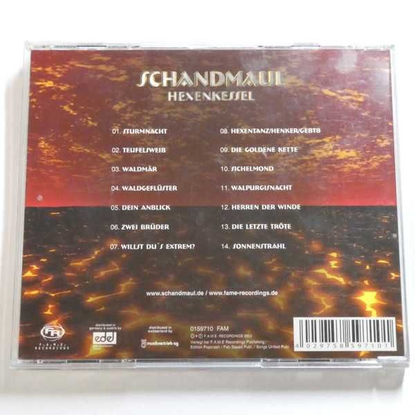 SCHANDMAUL cd Hexenkessel      folk rock metal