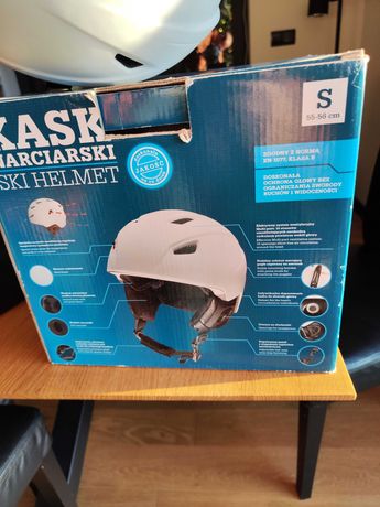 Kask narciarski dzieciecy S 55-56 cm