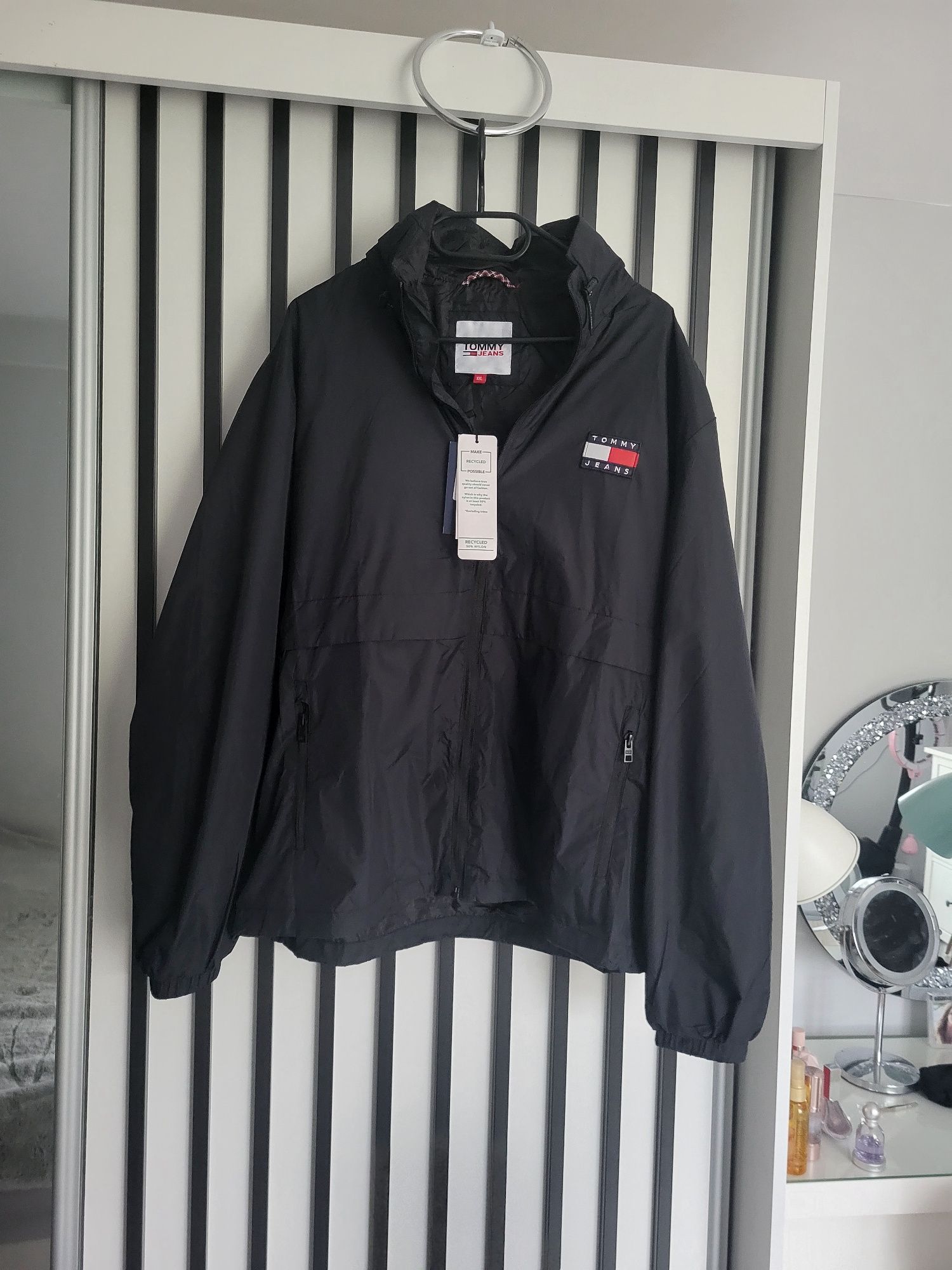 Nowa męska kurtka wiatrówka Tommy Jeans