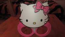 okulary,maska,hello kitty