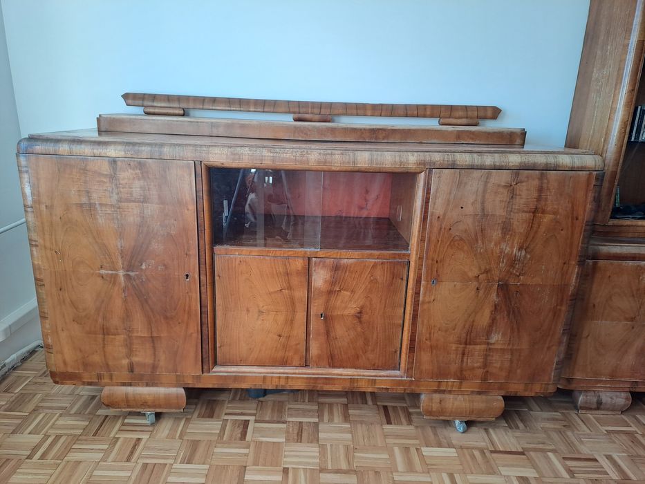 Komoda duża z witryną