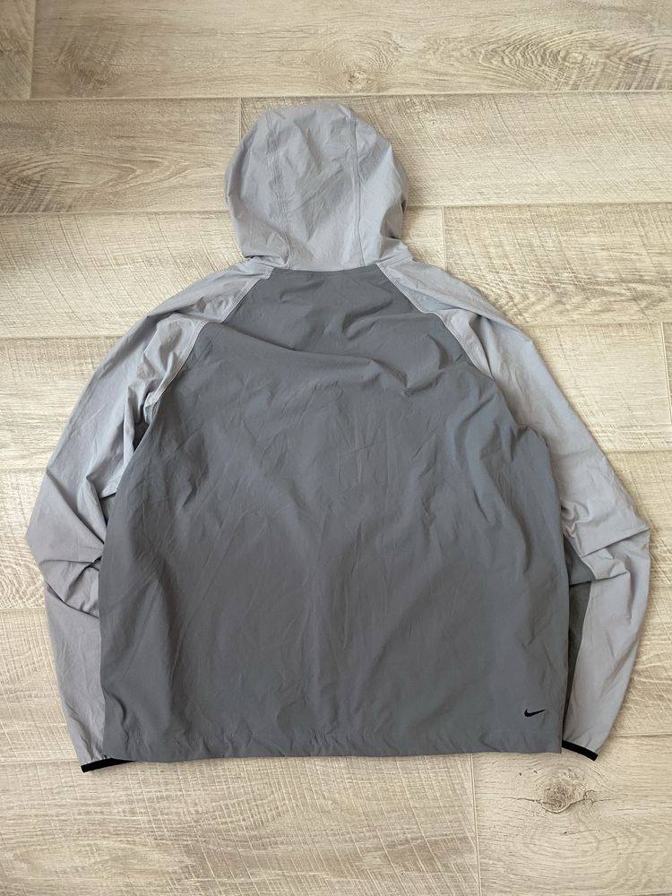 ОРИГІНАЛ|КОФТА NIKE TECH WOVEN oversized full zip jacket grey l-xl