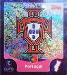 Herb Portugalii – Topps UEFA Women’s Euro naklejka kolekcjonerska