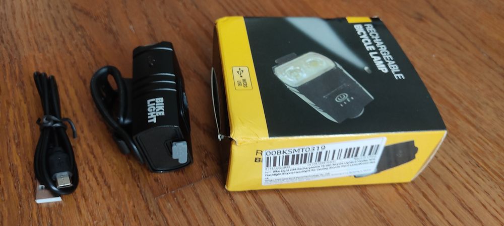 Велосипедний ліхтарик велофара Bike light USB LED bicycle