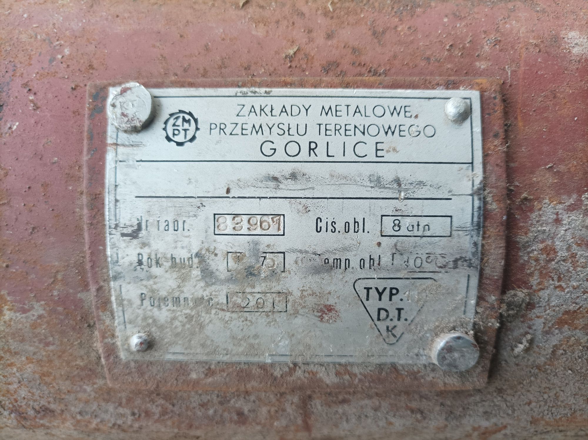 Zbiornik powietrza .