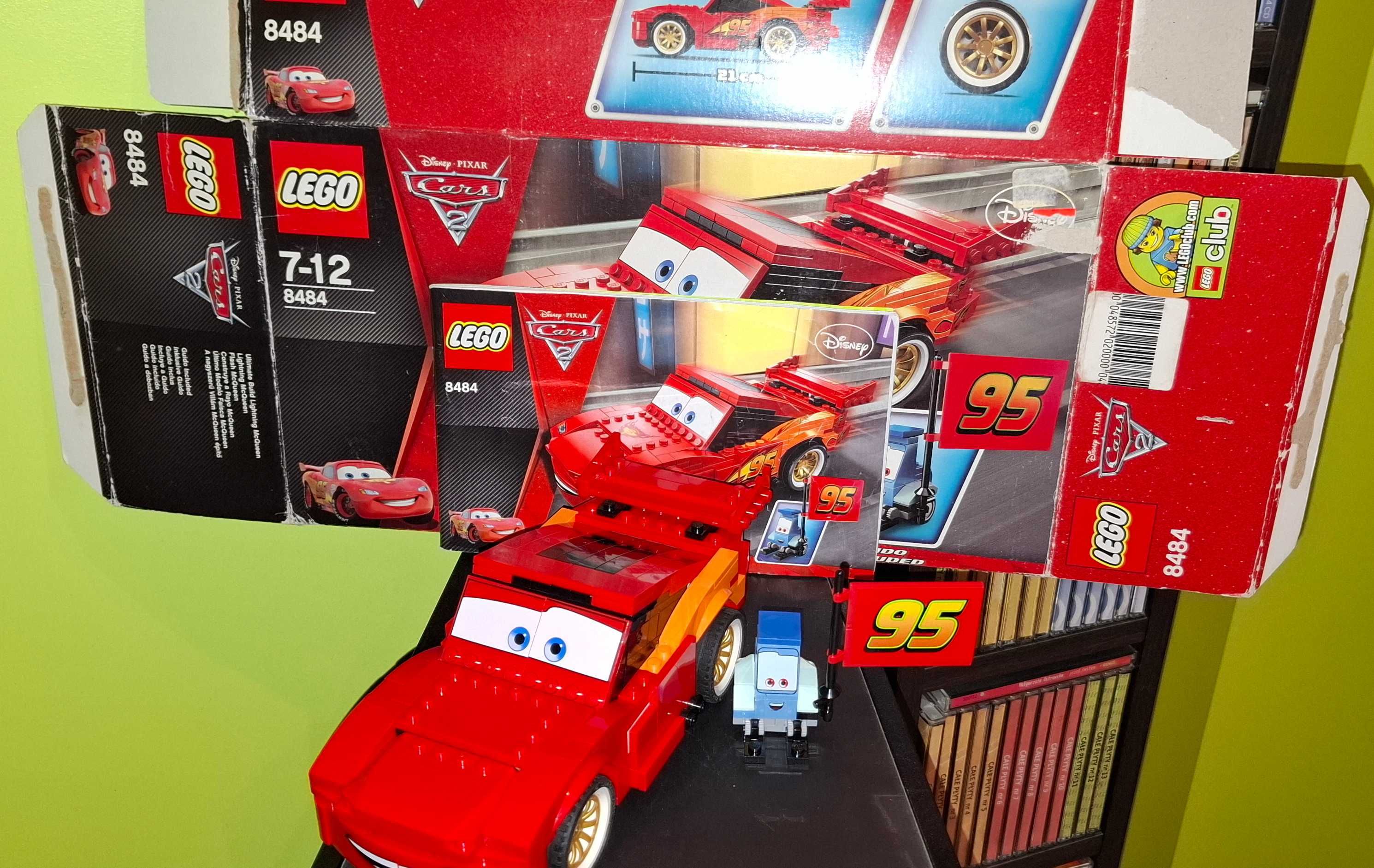 Klocki LEGO Auta 8484 - Zygzak McQueen - superkonstrukcja Używane