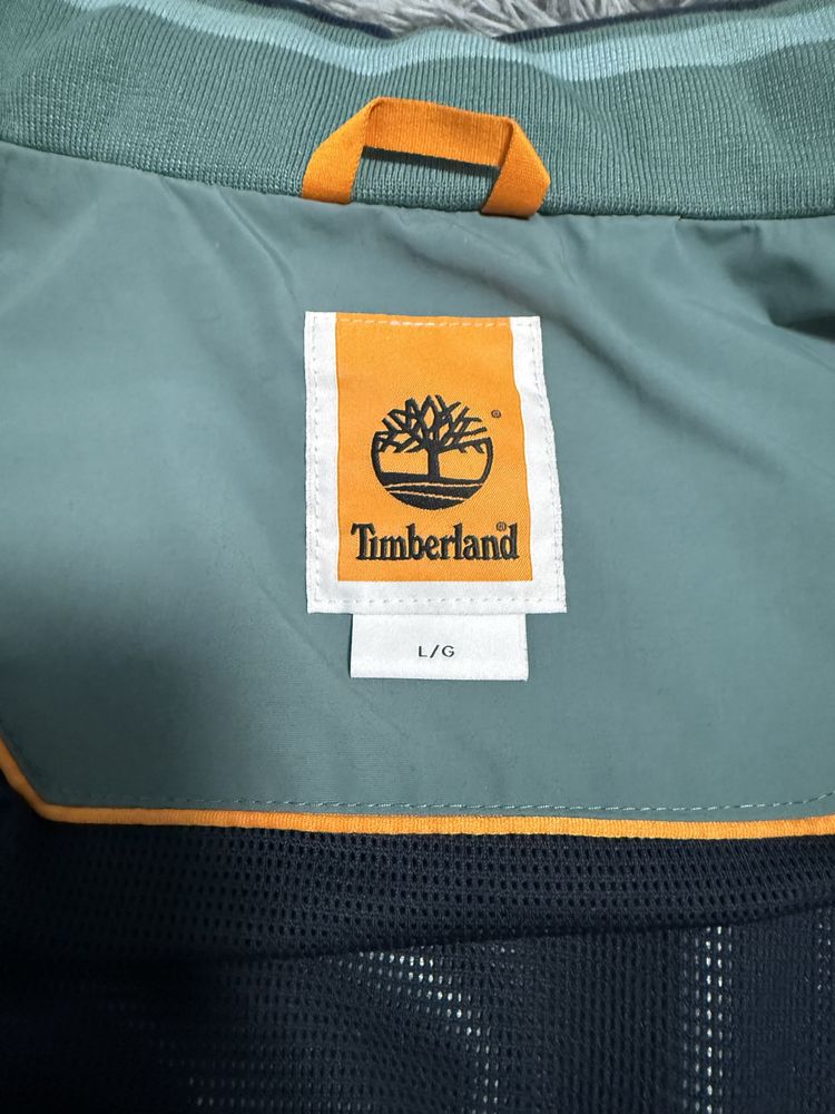 Timberland Куртка-бомбер смарагдовий колір