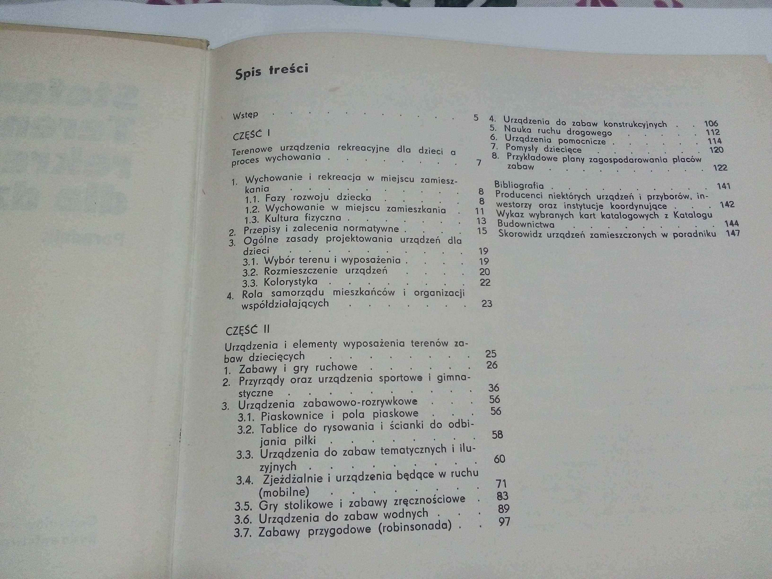 Terenowe urządzenia rekreacyjne, Jarosinski, 1977r