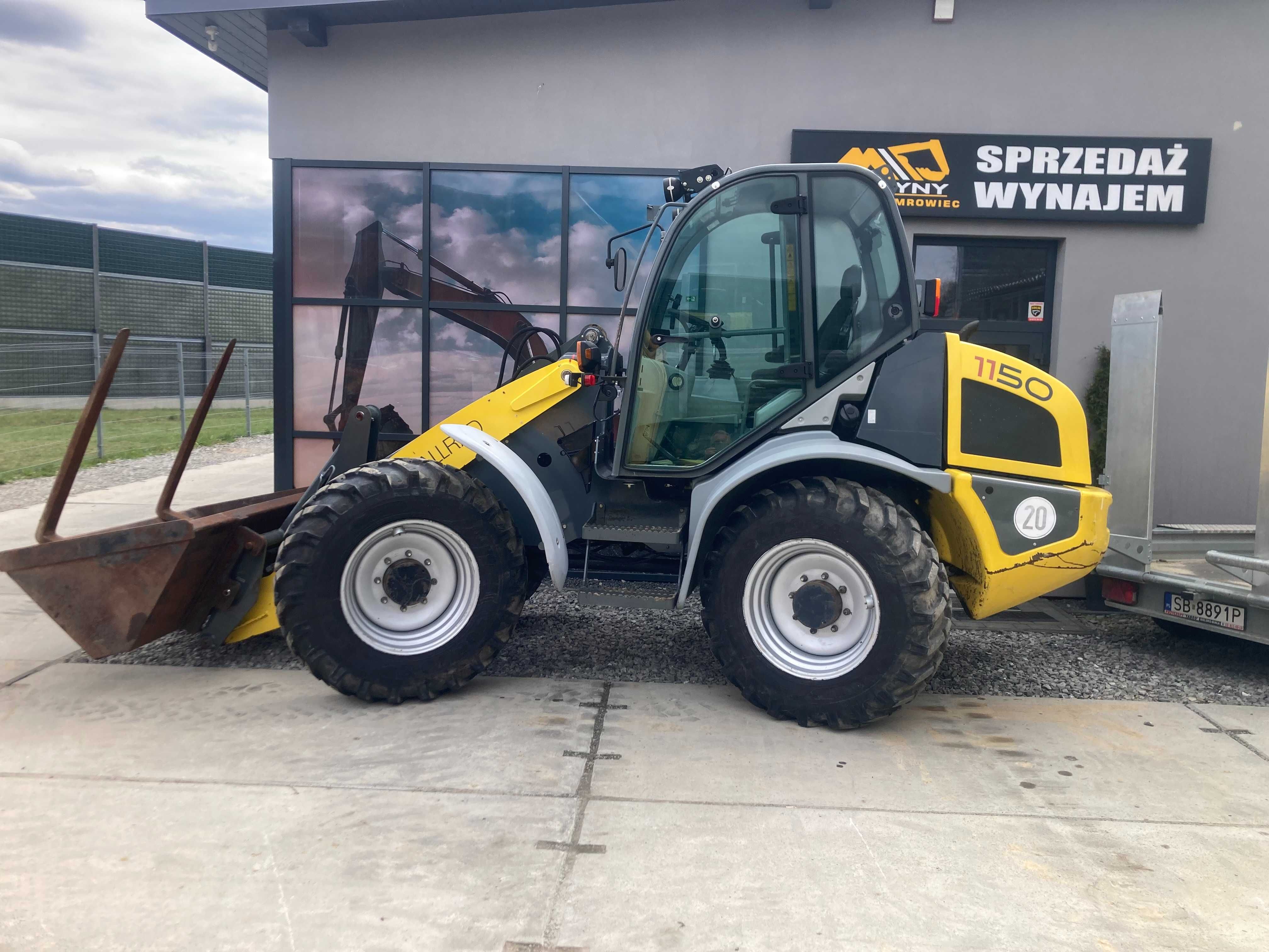 Ładowarka Kramer 1150 z 2011r.łyżka widły szybkoz hydrauliczne nie CAT