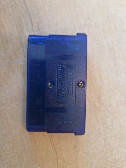 Pokemon Sapphire na Nintendo Gameboy