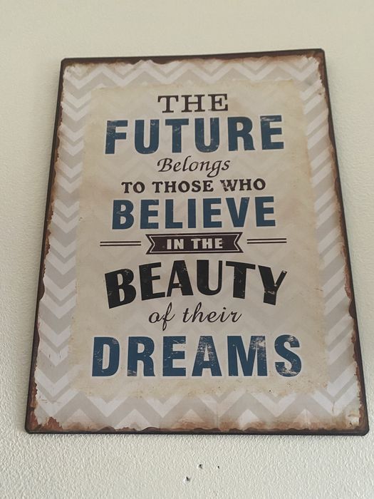 Placas e molduras motivacionais