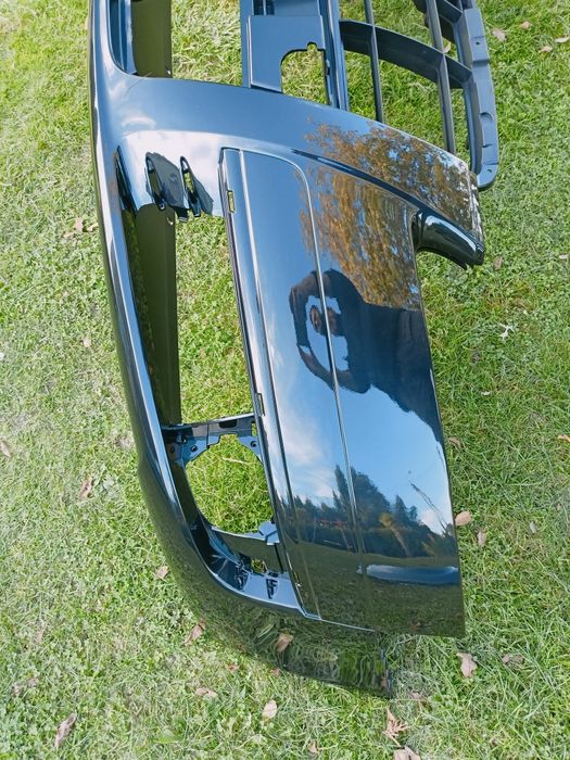 Zderzak przod przedni nowy czarny lz9y ly9b audi a6 c6 PRZEDLIFT