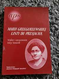 Ewa Tomasik Marii Grzegorzewskiej listy do przyjaciół