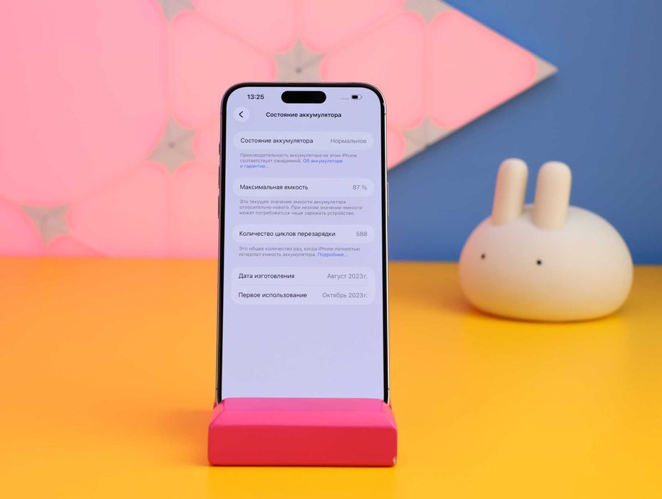 Смартфон Apple iPhone 15 Pro Max 256GB Natural(151724) Б/У З ГАРАНТІЄЮ