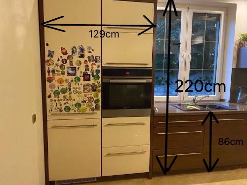 Meble kuchenne duża kuchnia