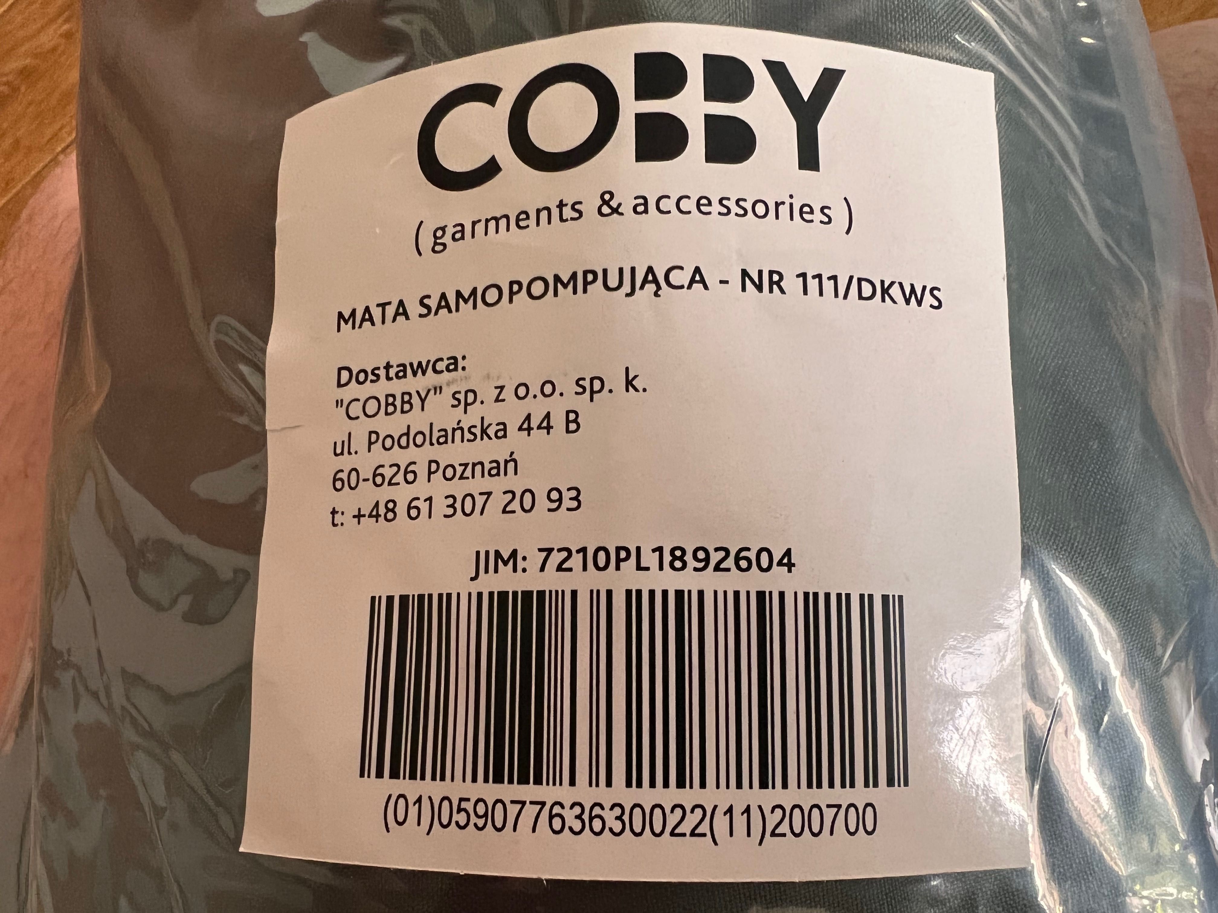 Wojskowa mata samopompująca CALLIDA COBBY 111/DKWS Oliwka GROM