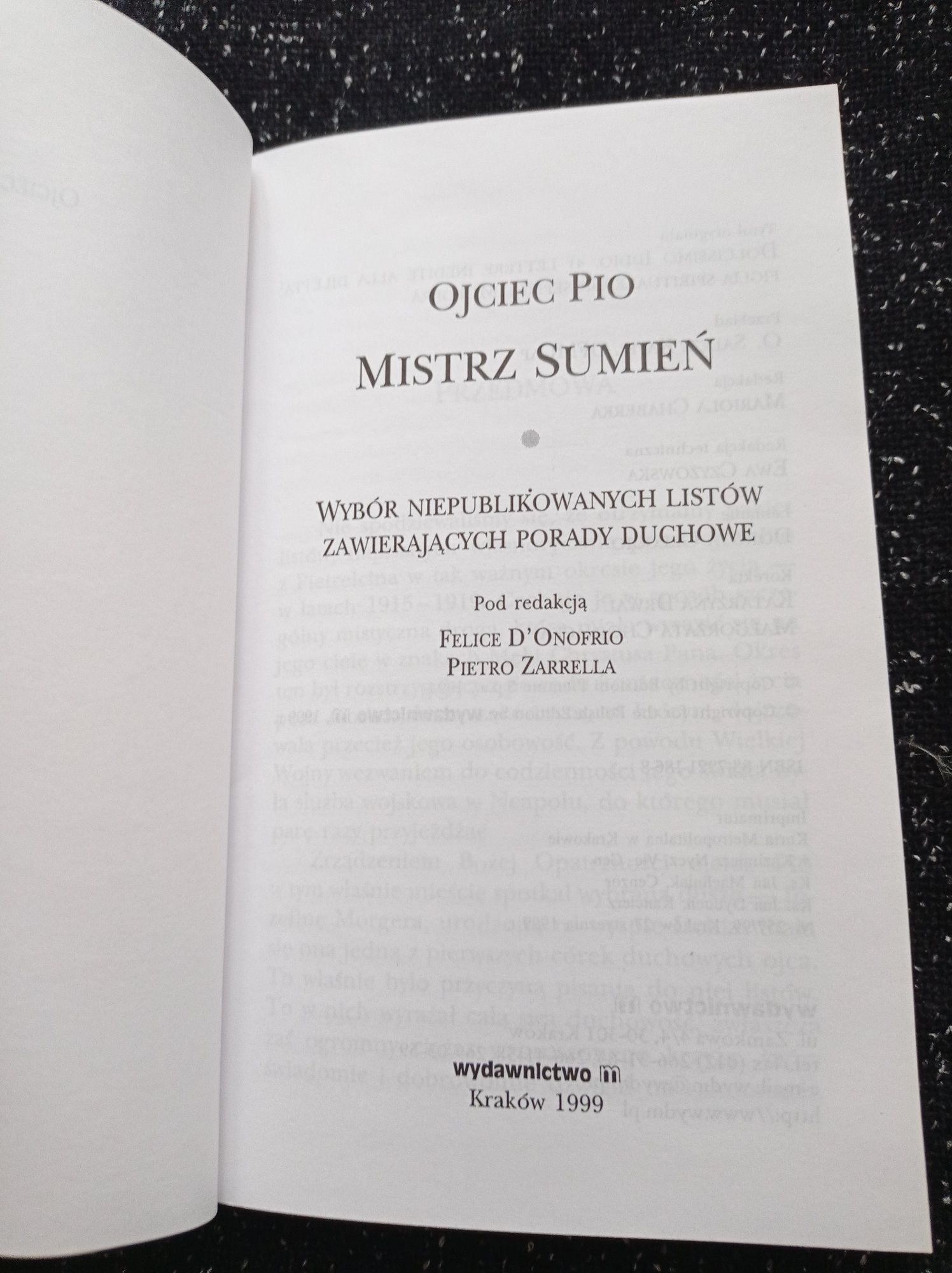Ojciec Pio. Mistrz sumień - Felice D'Onofrio, Pietro Zarrella