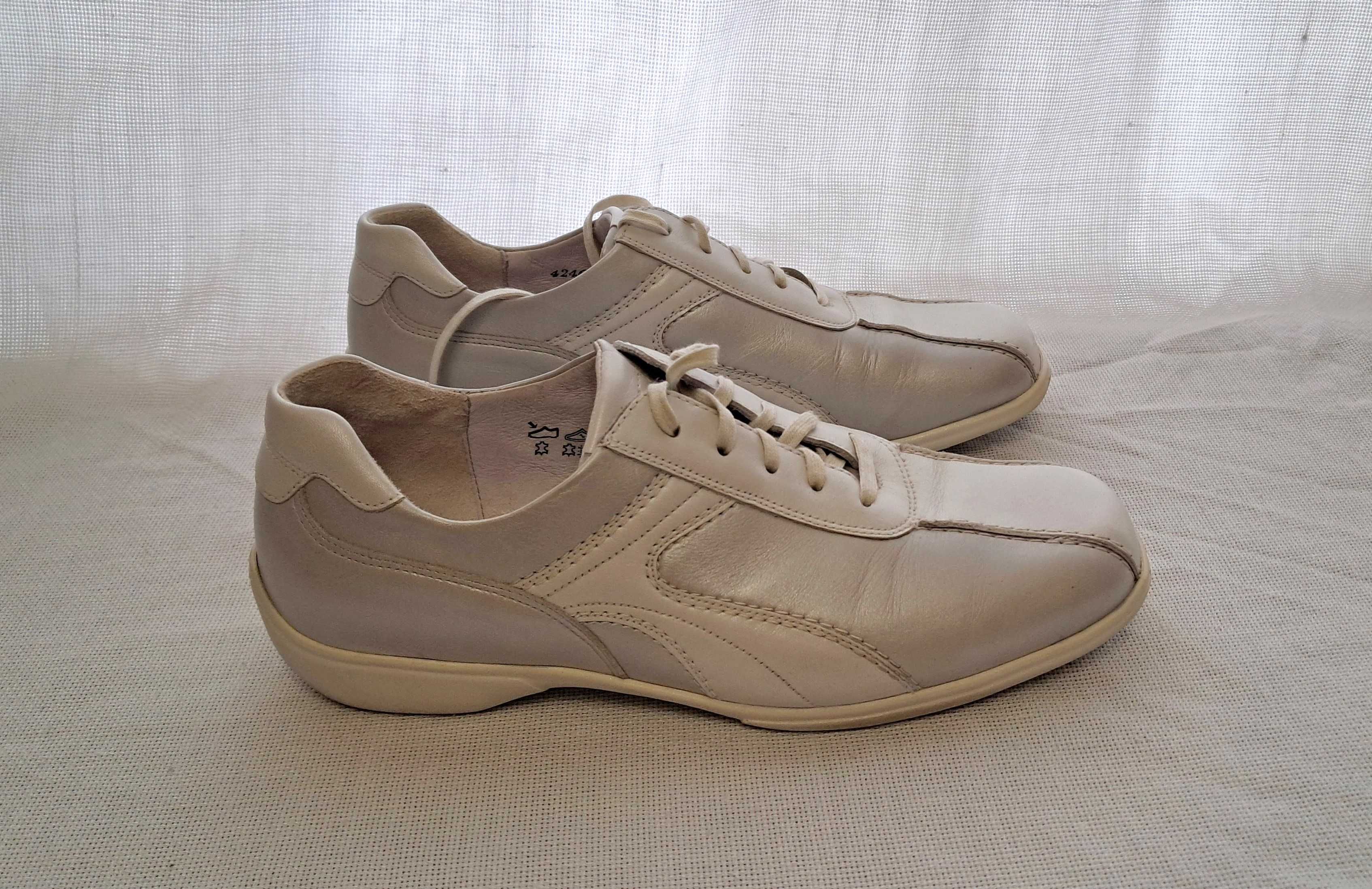 Немецкие женские кожаные кроссовки спортивные туфли WALDLAUFER 40