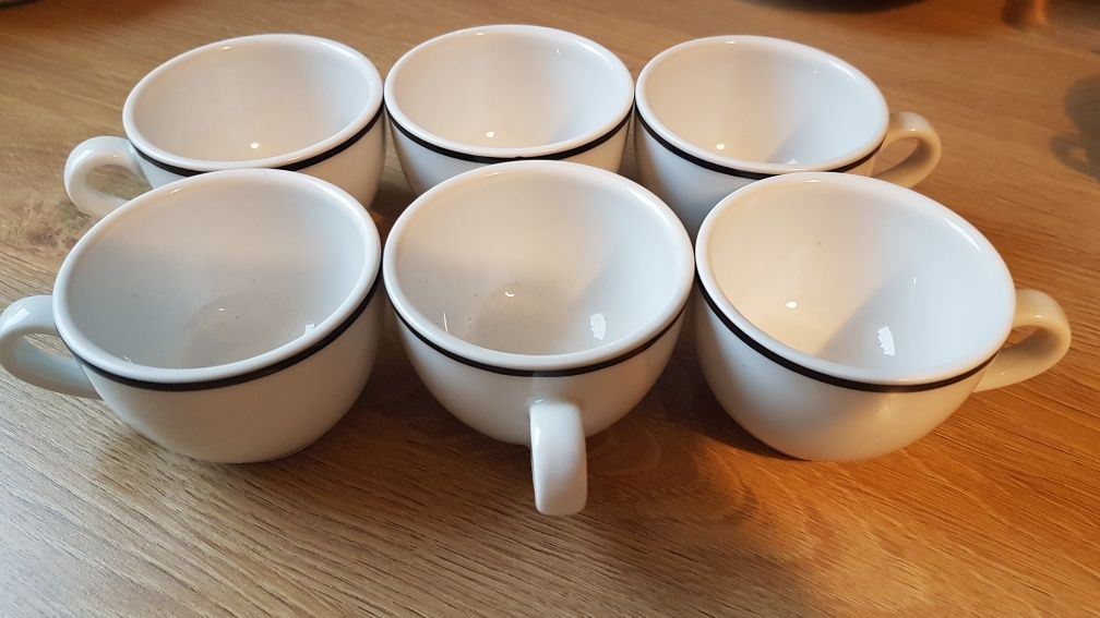 6 filiżanek do espresso niemieckiej fabryki porcelany Winterling