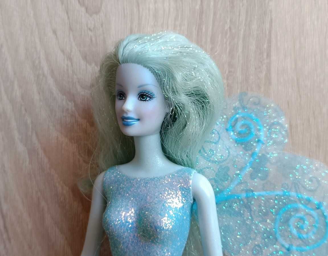 Unikat lalka Barbie *Blue Sparkle Fairy*. Mattel 1999