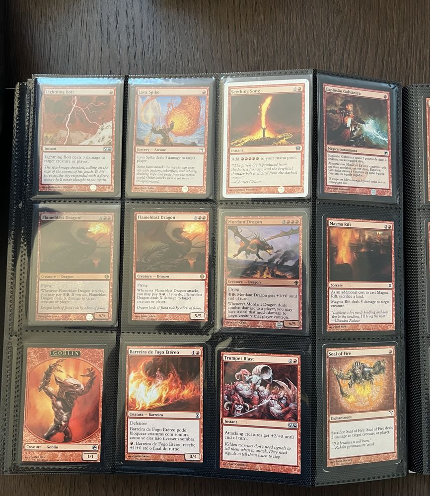 Coleção Cartas Magic Antigas