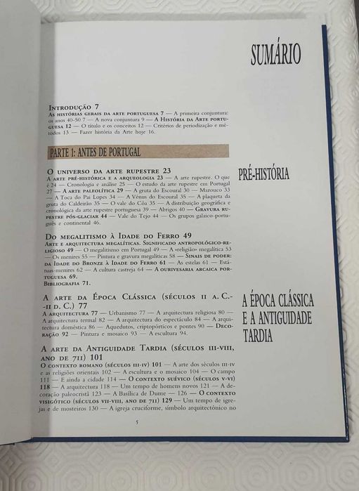 História da Arte Portuguesa – Vol. I