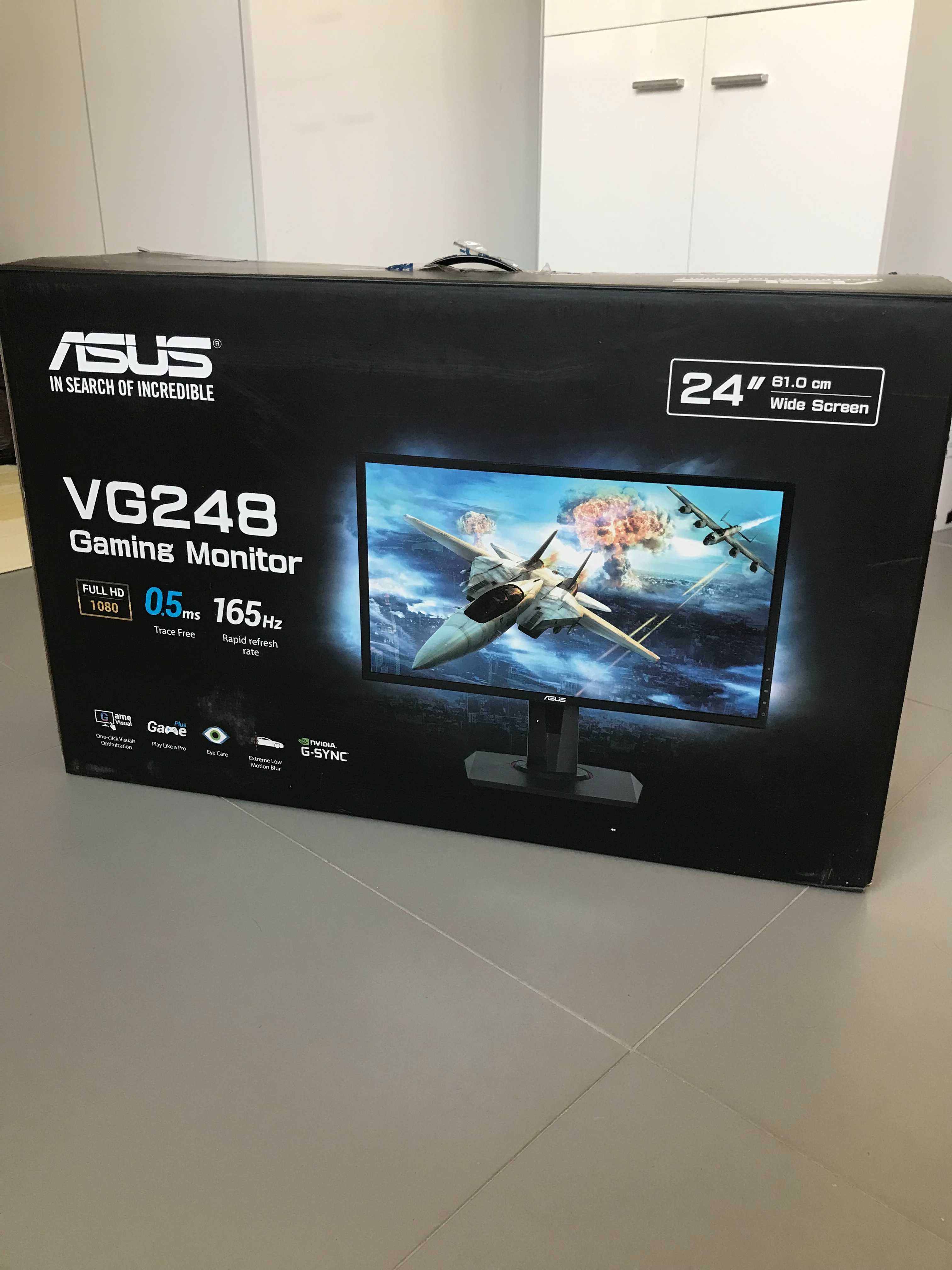 Monitor Gaming Asus 165Hz 0.5ms G-Sync