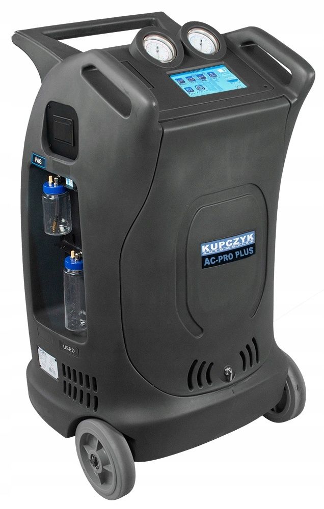 Stacja Klimatyzacji AC-PRO + Kupczyk R134A R1234YF Menu PL Automat dru