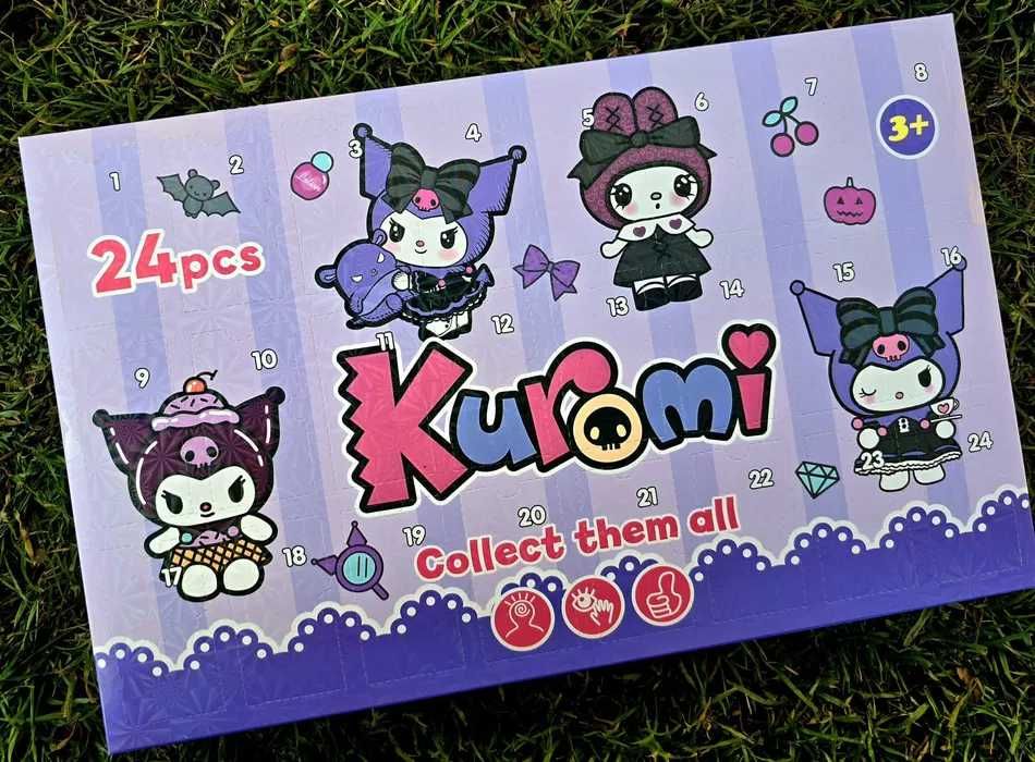 Kuromi Kalendarz Adwentowy figurki dla dzieci nowy