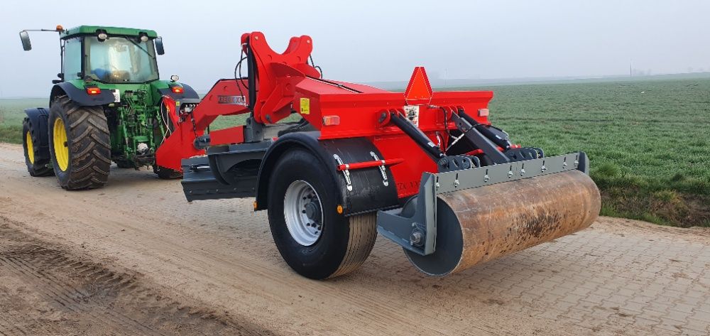 Równiarka leśno - drogowa krecik XXL z wałem nowy typ 5 ton