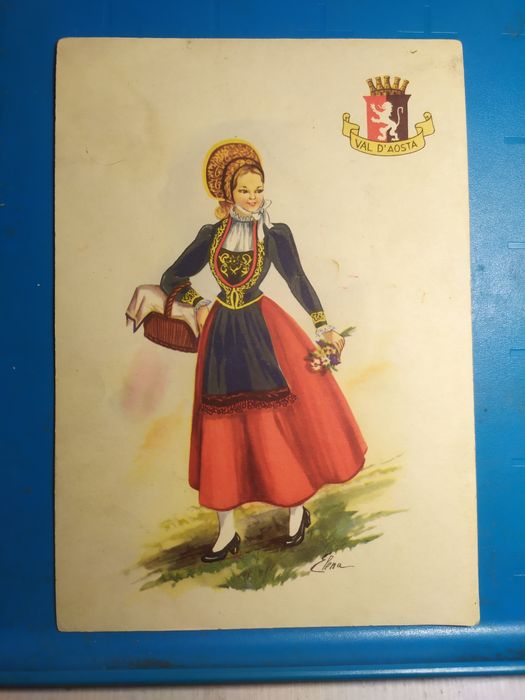 Колекційні вінтажні листівки Італія Carini 4 шт.