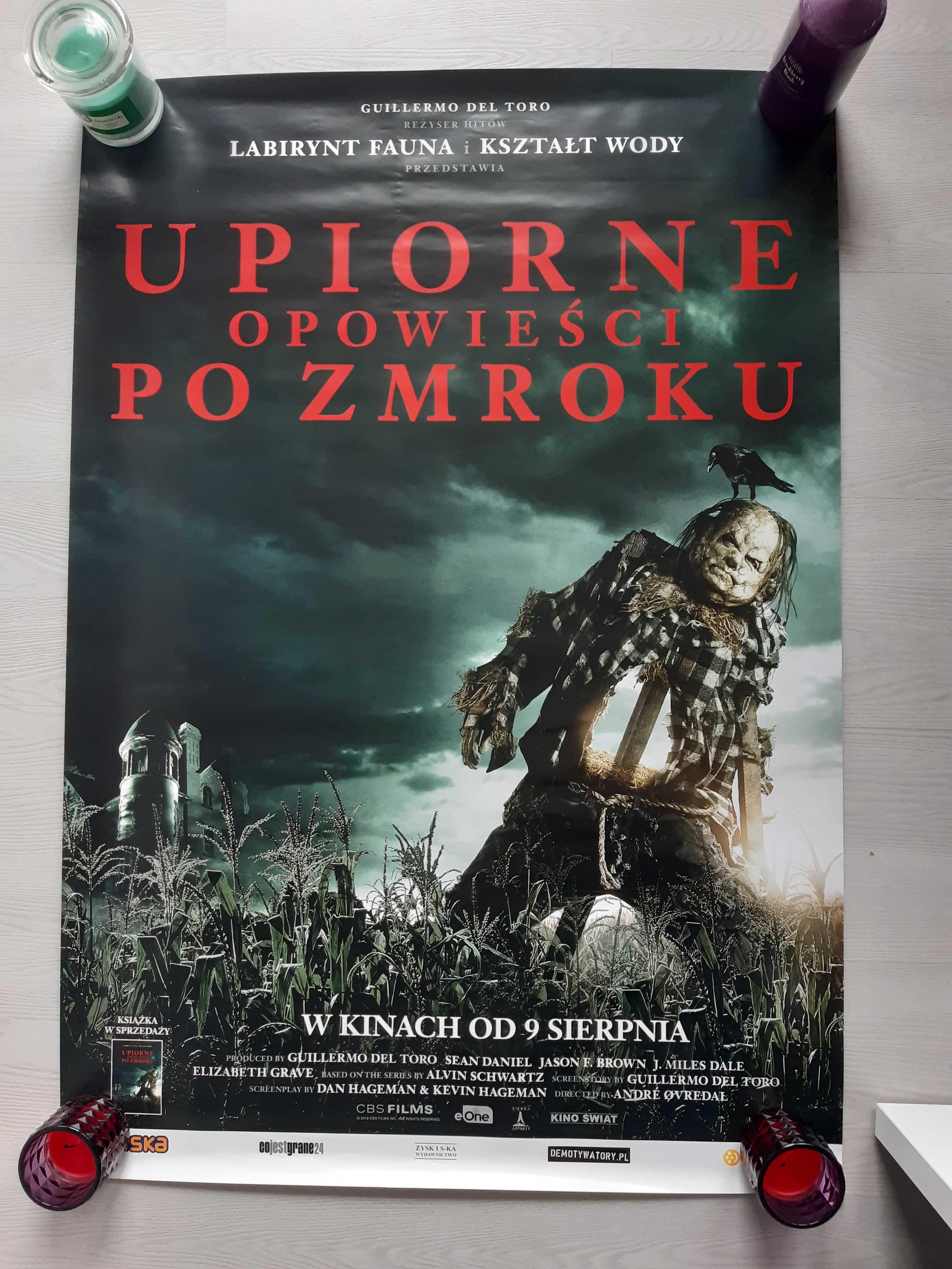 Plakat kinowy z filmu Upiorne opowieści po zmroku twórcy Kształt Wody