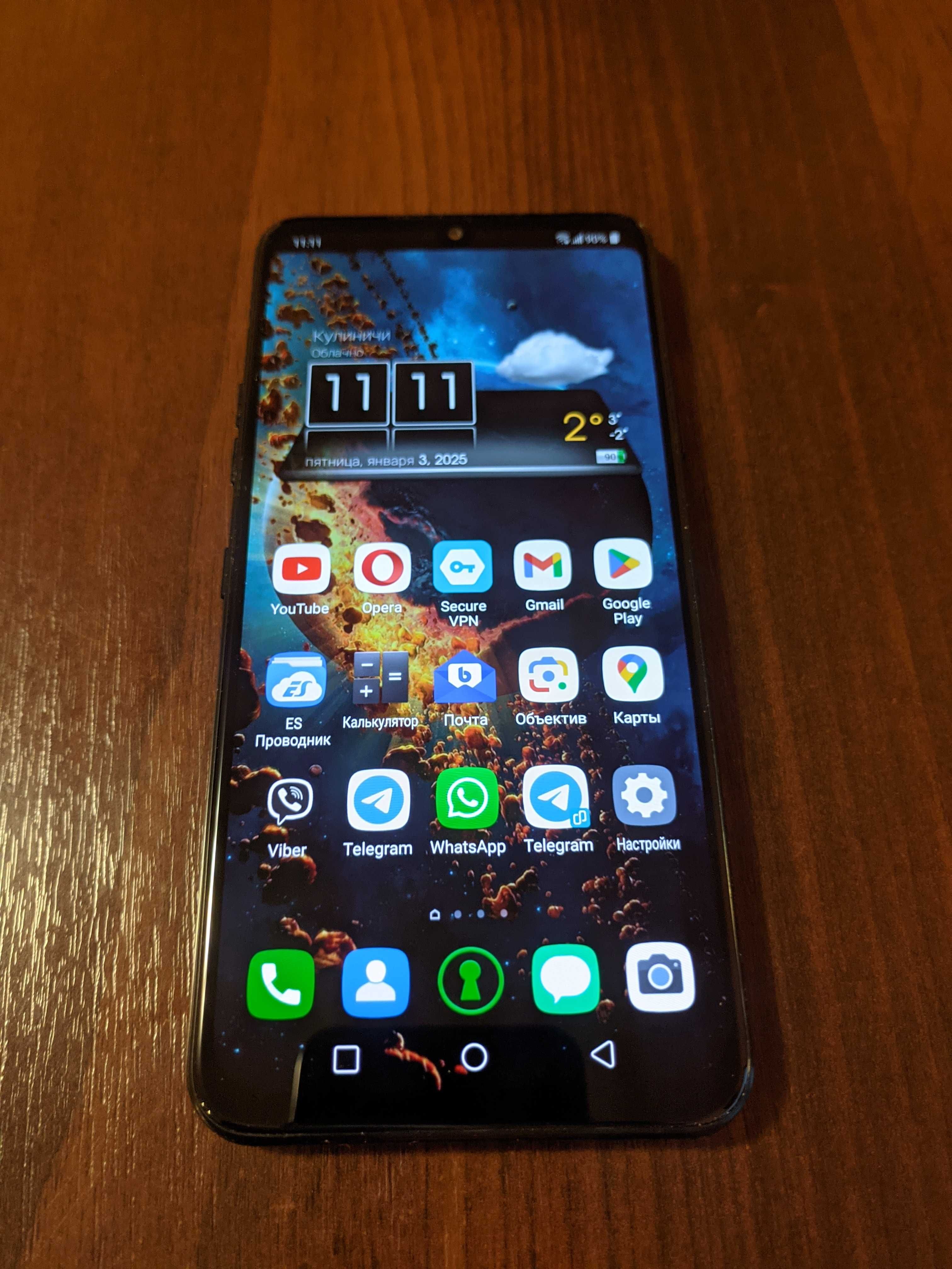 Новый настроенный смартфон LG V50s LM-V510N 8/256 Gb 1 Sim + MicroSD