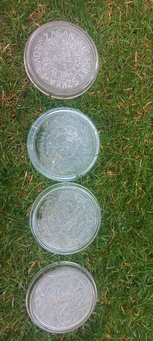 Szklane weki huty szkła różne