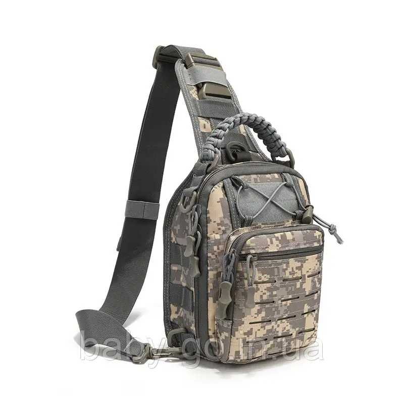 Сумка-рюкзак тактическая lazer однолямочная ZE014.есть дроп и опт