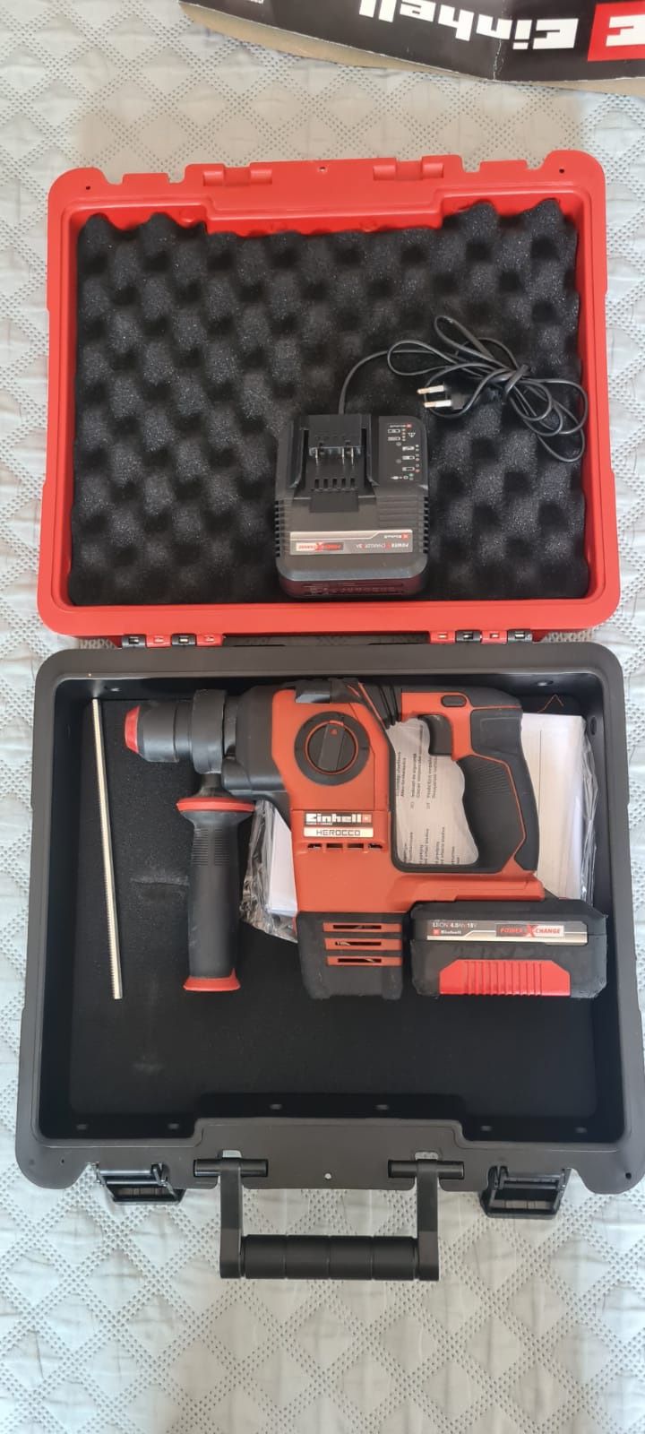 Martelo perfurador EINHELL HEROCCO 18V. Li
