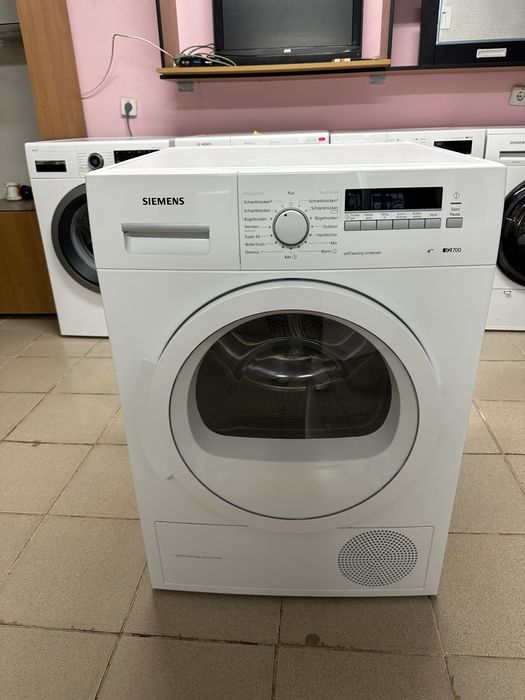 Сушильна машина Siemens iQ700 А++ |8кг загрузки|1000W потужність|