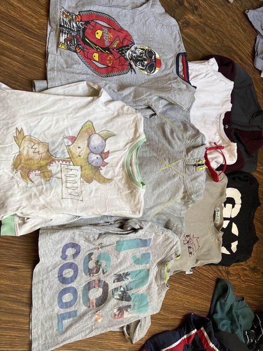 Bluzeczki dla chłopca 15 szt