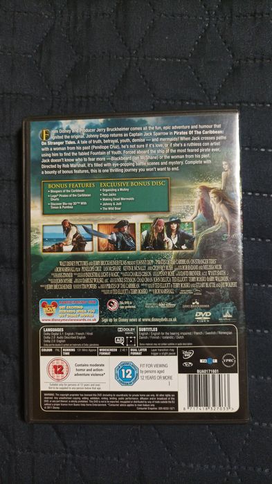 DVD фільм Пірати Карибського моря: на дивних берегах [eng]