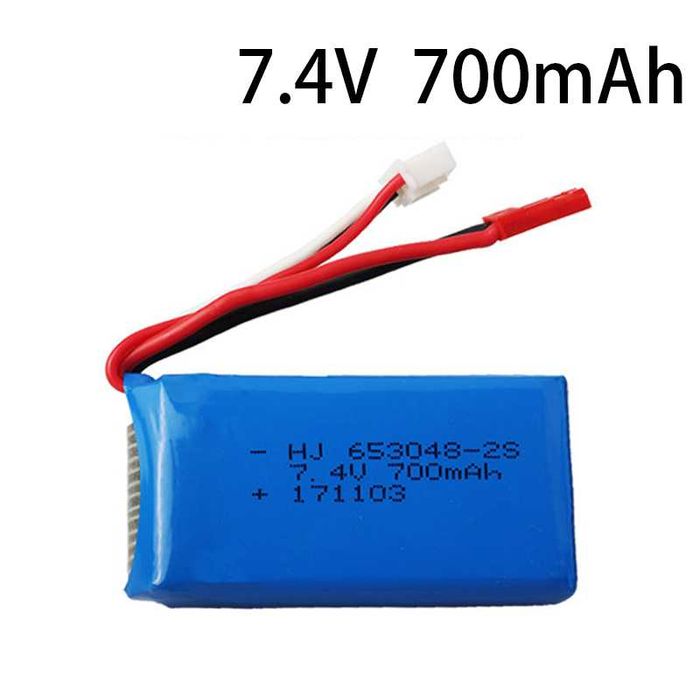 Akumulator 700Mah 7,4V Akumulator Jst Do Rc