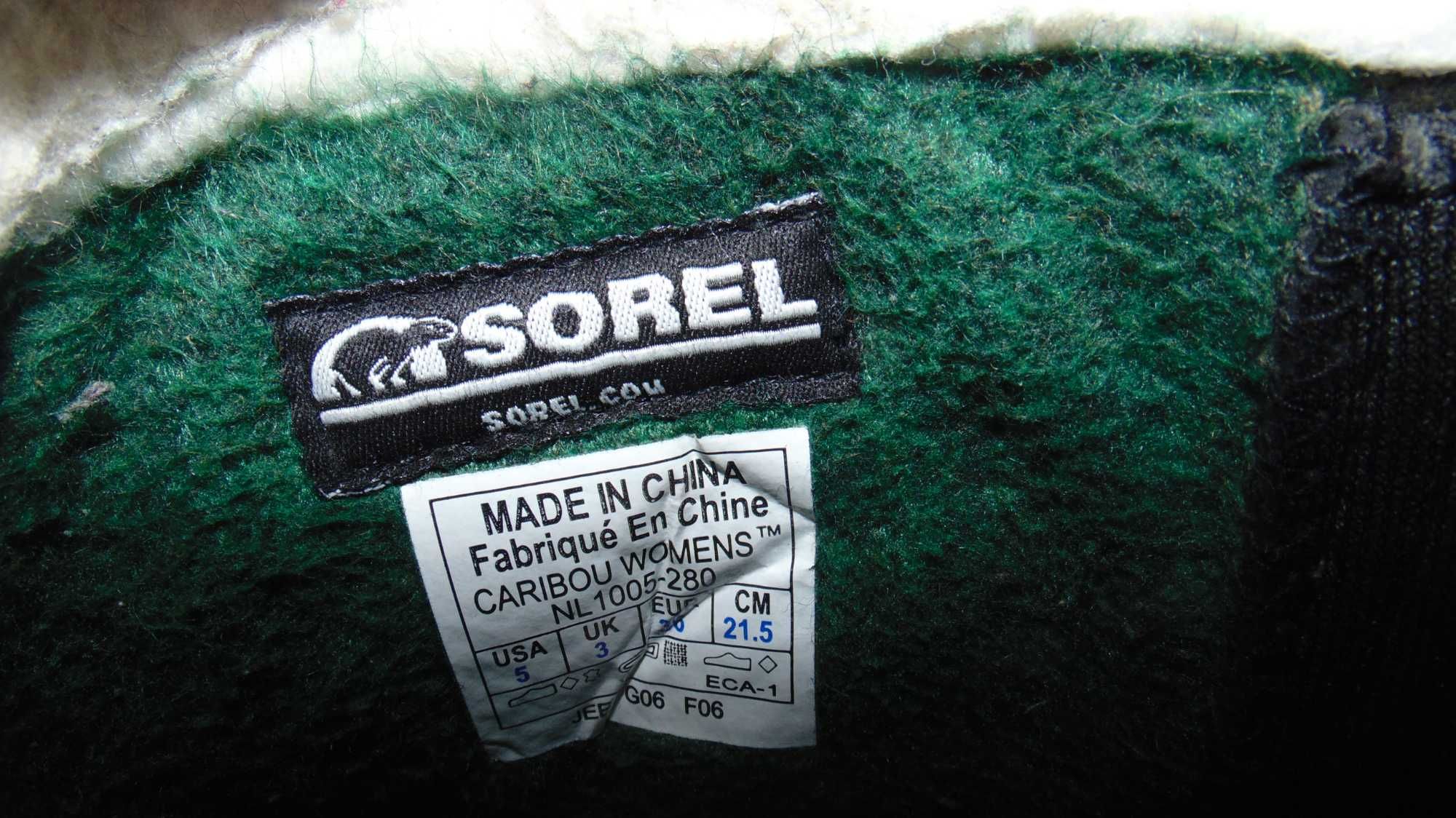 sorel caribou waterproof roz uk3 eur 36 SUPER OKAZJA