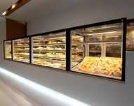 Vitrines pastelaria padaria