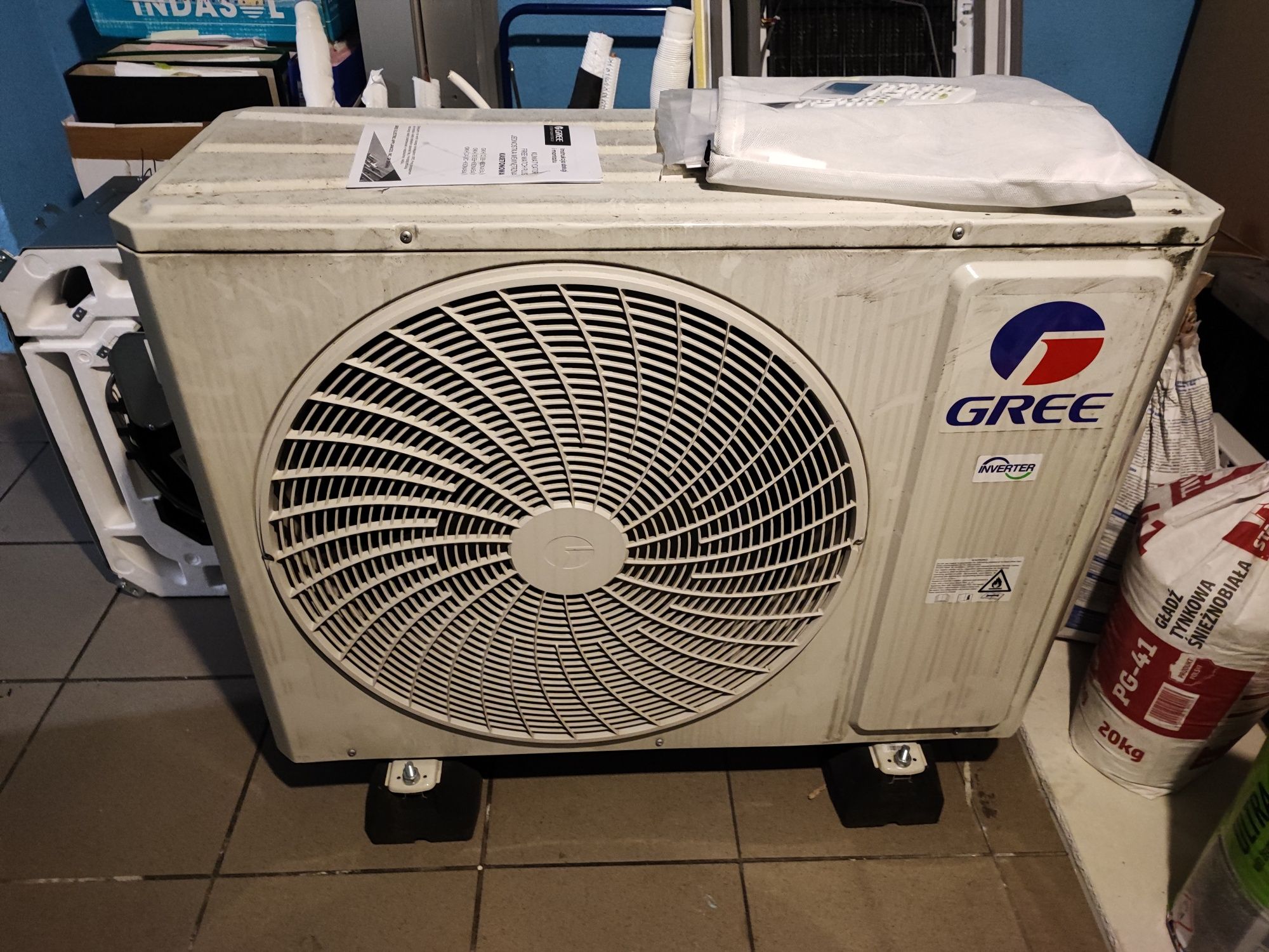 Klimatyzator Gree split jedn. Zewnętrzna 8kw+2xjednostki wewnętrzne