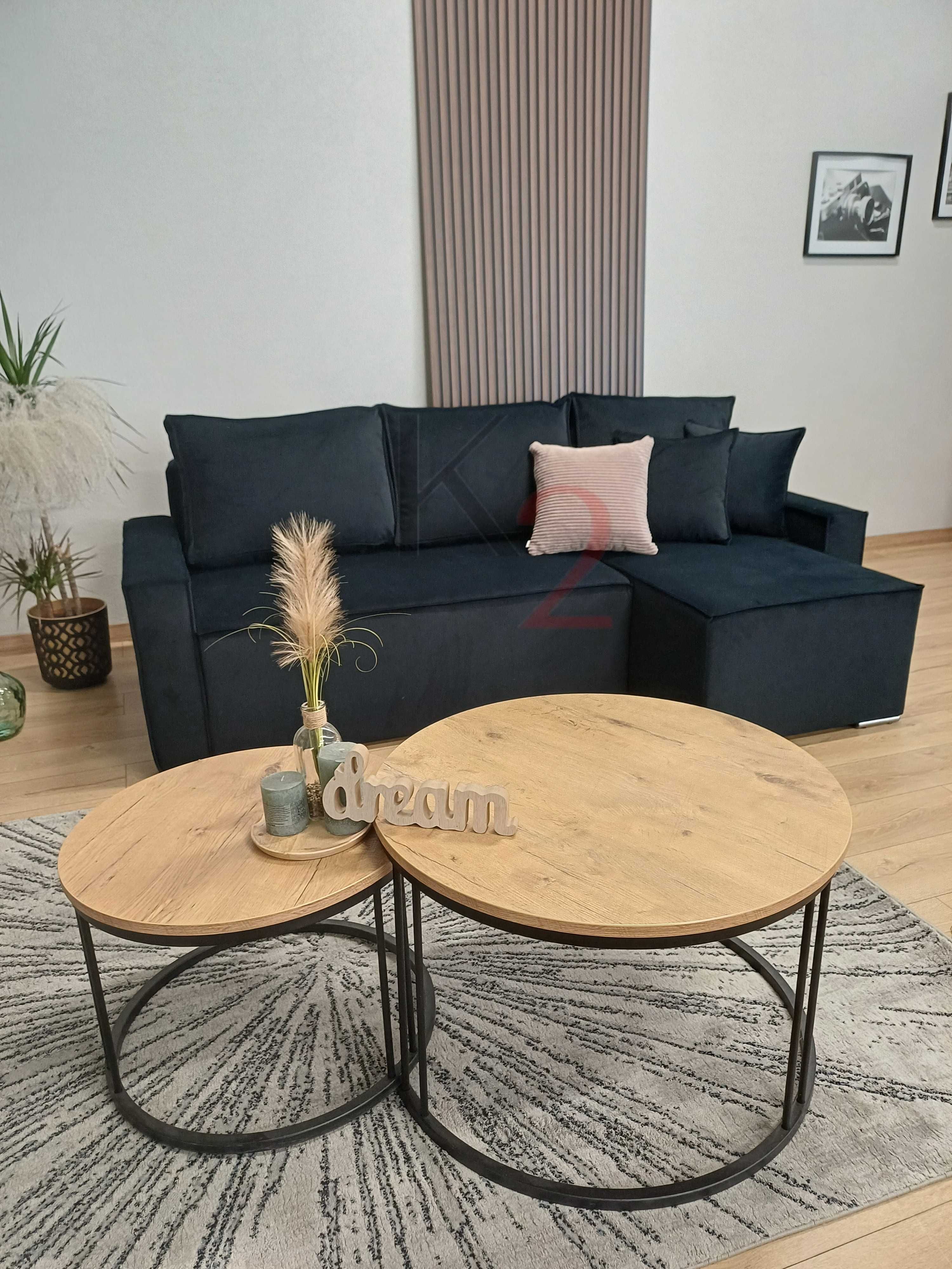 Narożnik Fabio Sofa Kanapa  Łóżko z  Funkcją spania Pojemnik +Gratis