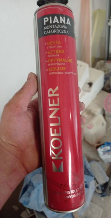 Pianka montażową niskoprężna