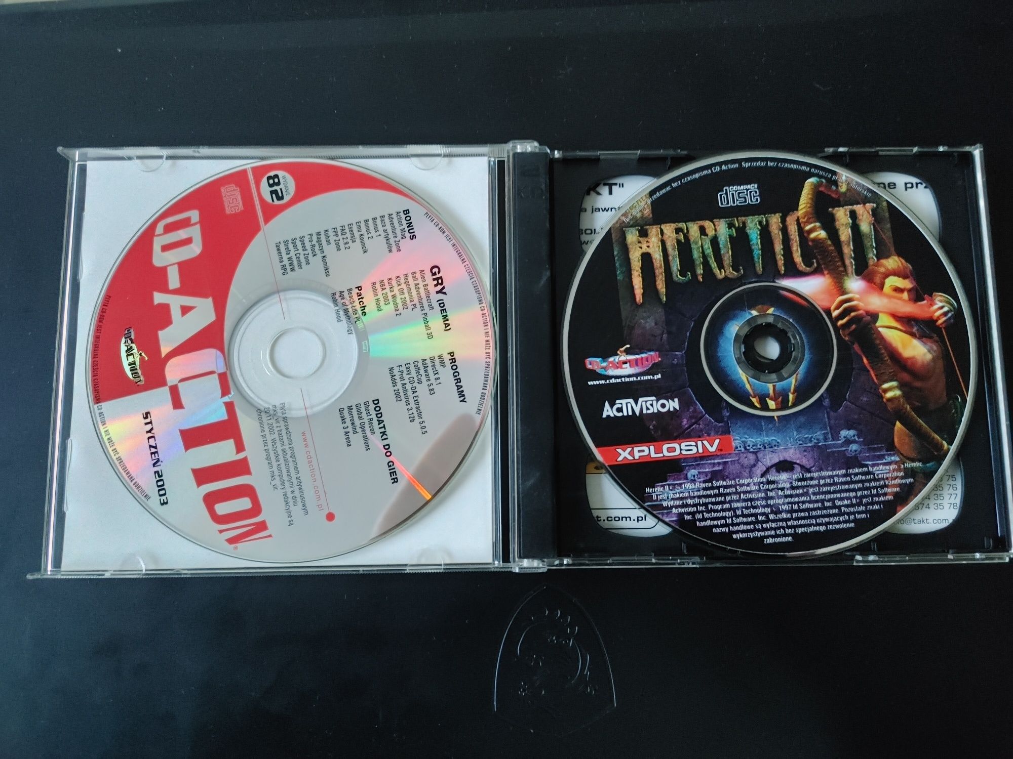 Civilization call to power i Heretic 2 pc