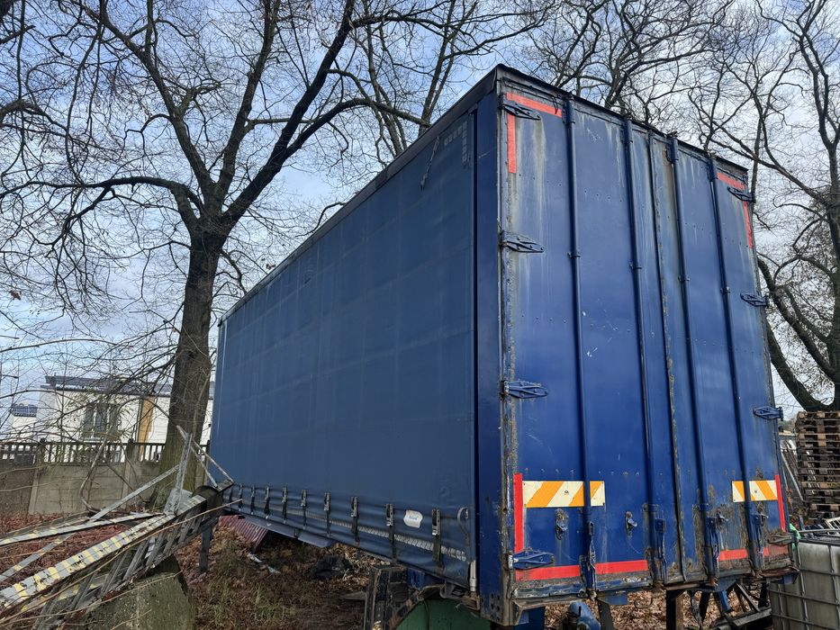 Kontener zabudowa firanka bdf ocynkowany