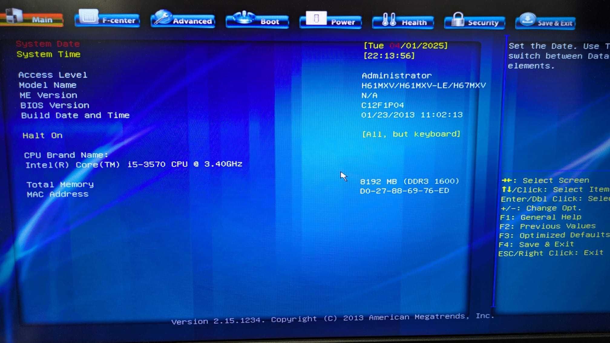 Bundle Motherboard Foxconn H61MXV V2, i5 3570, 8GB Ram, Disco SSD 120