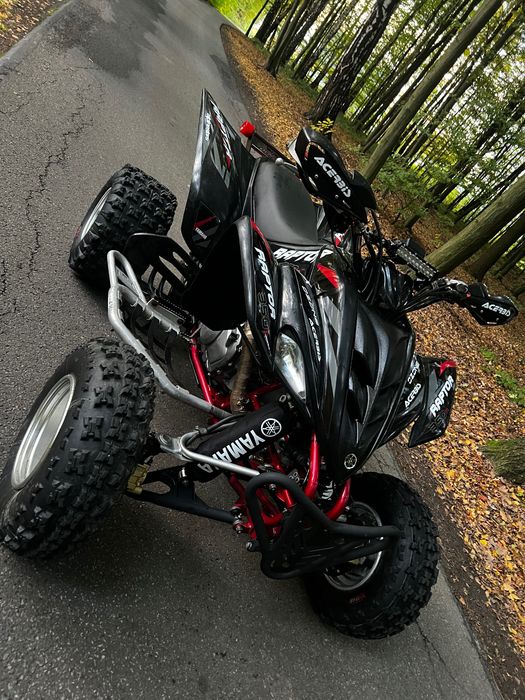 Yamaha Raptor 350 homologacja L7e doinwestowany